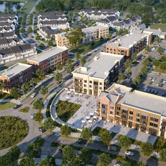 looking NE overall at wild air landing zionsville apartments