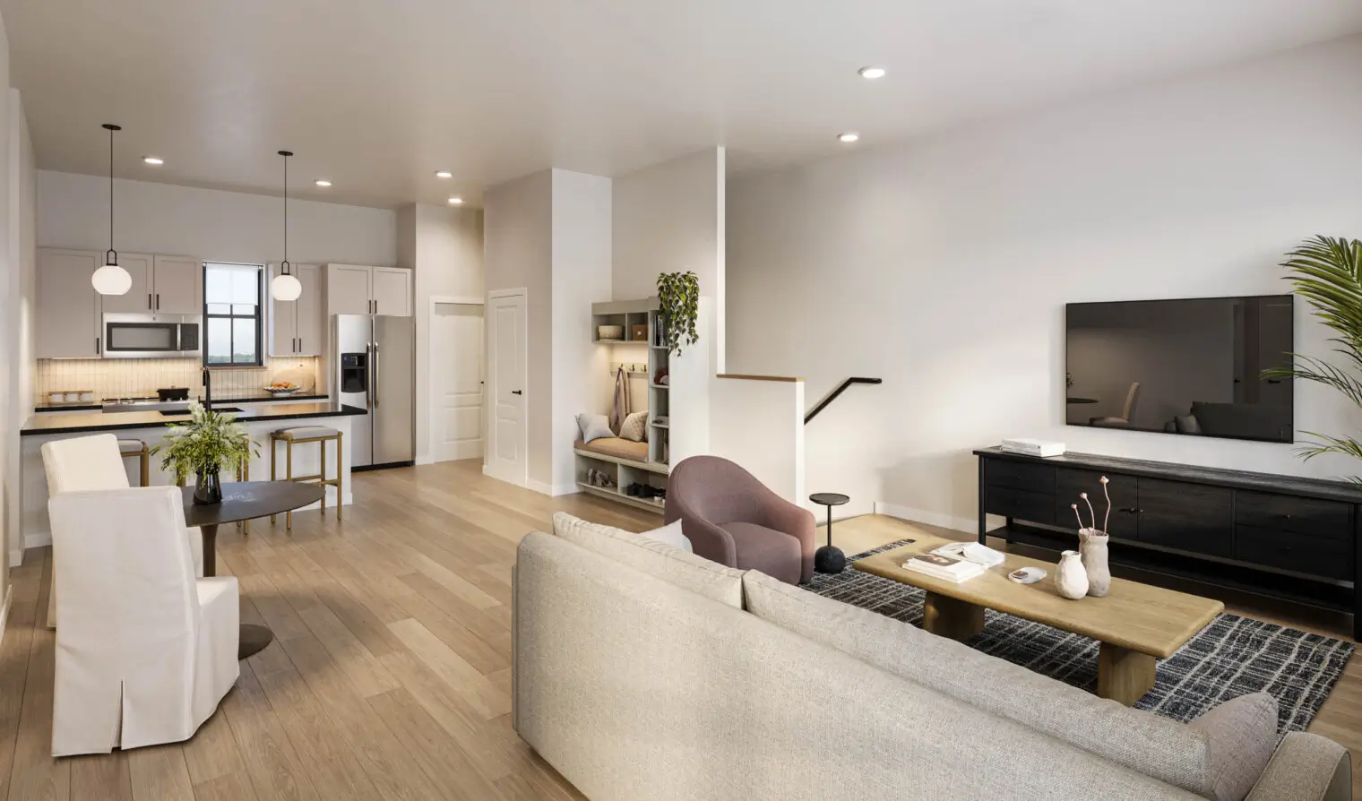 Wild Air Landing Interiors render of Wild Air Landing apartments in zionsville